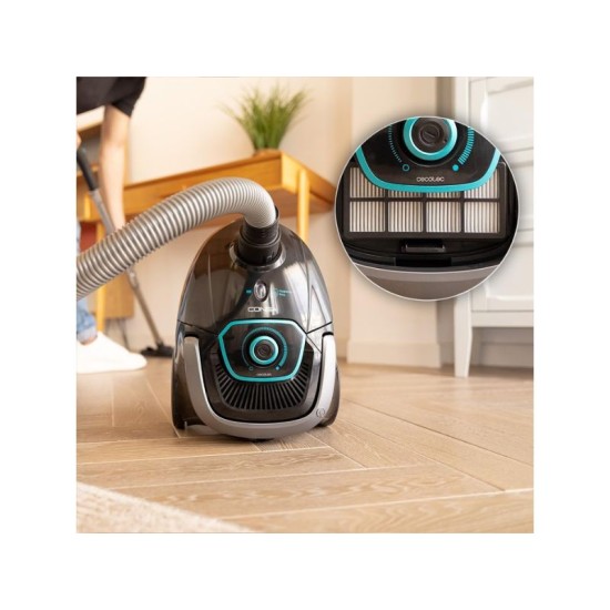 Cecotec Conga Powerbag 2500 Compact Plus – Високоефективна прахосмукачка с торба